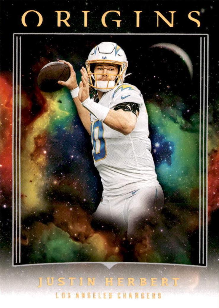 2023 Panini Origins Football Justin Herbert #64 PSA 9