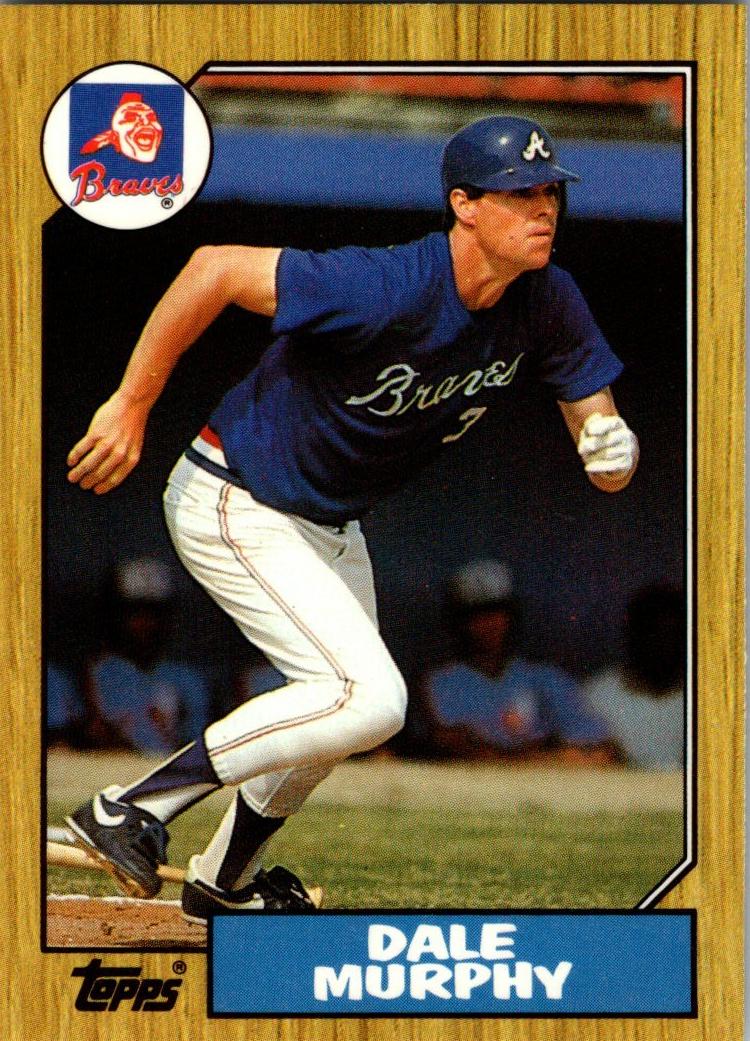 1987 Topps Baseball Tiffany Dale Murphy #490 PSA 10