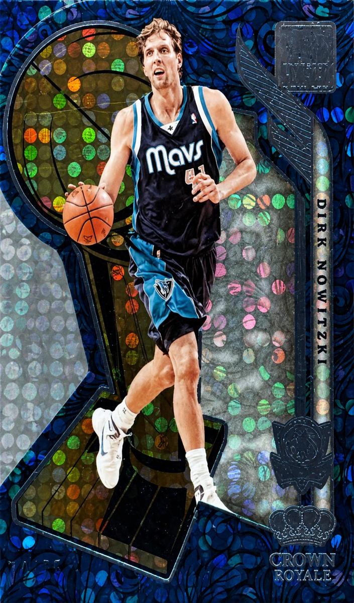 2023 Panini Crown Royale Basketball Blue Dirk Nowitzki #5