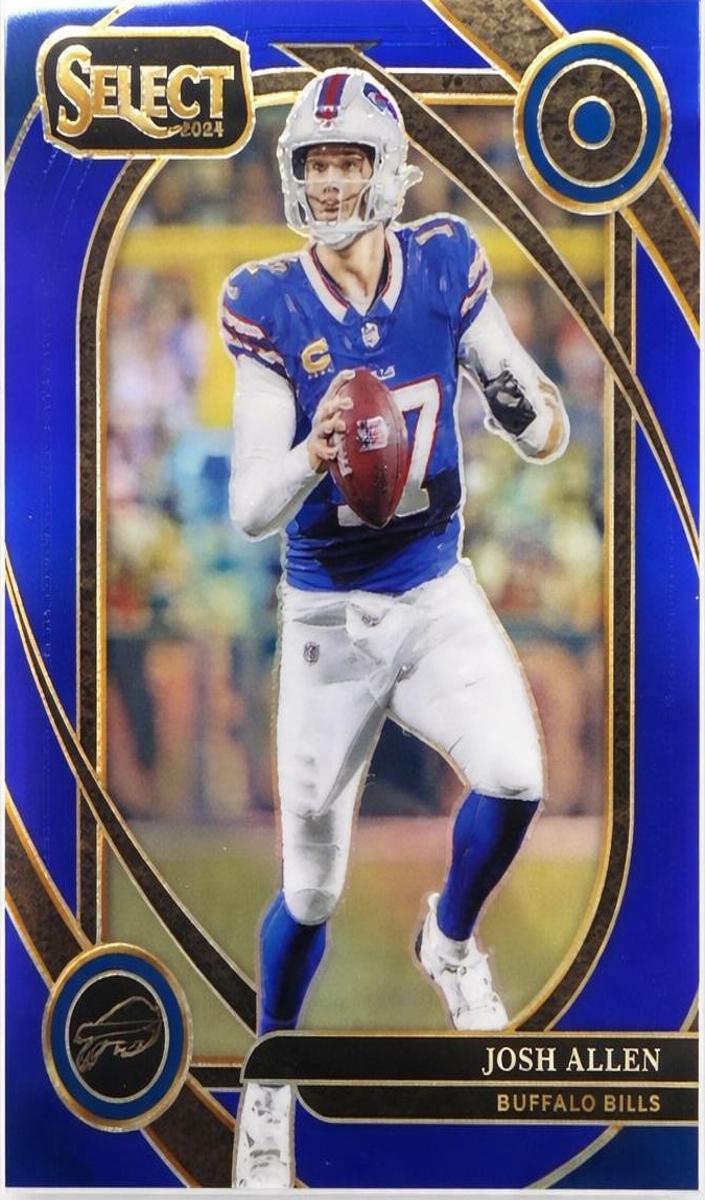 2024 Panini Select Football Blue Josh Allen #225