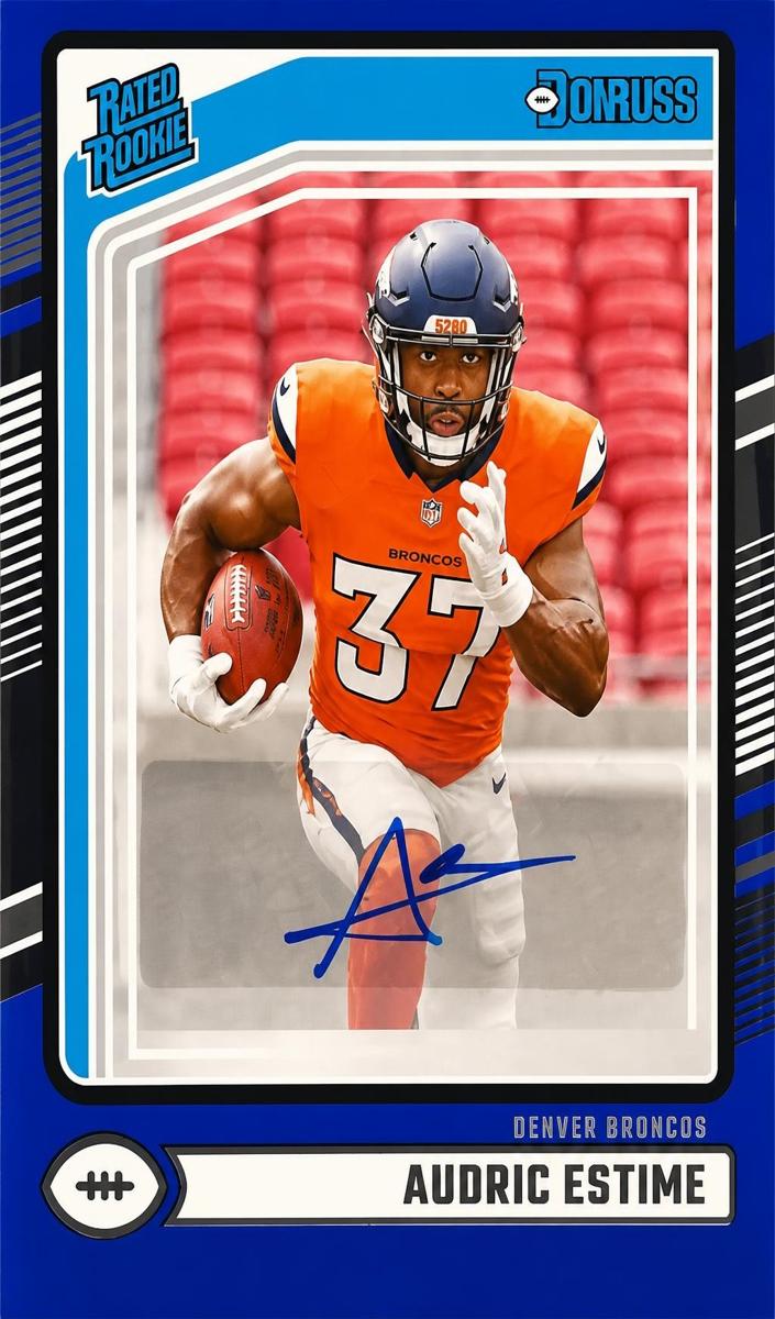 2024 Panini Donruss Football Blue Audric Estime #335