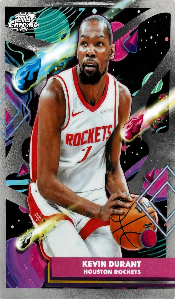 2025 Topps Cosmic Chrome Basketball Kevin Durant #174