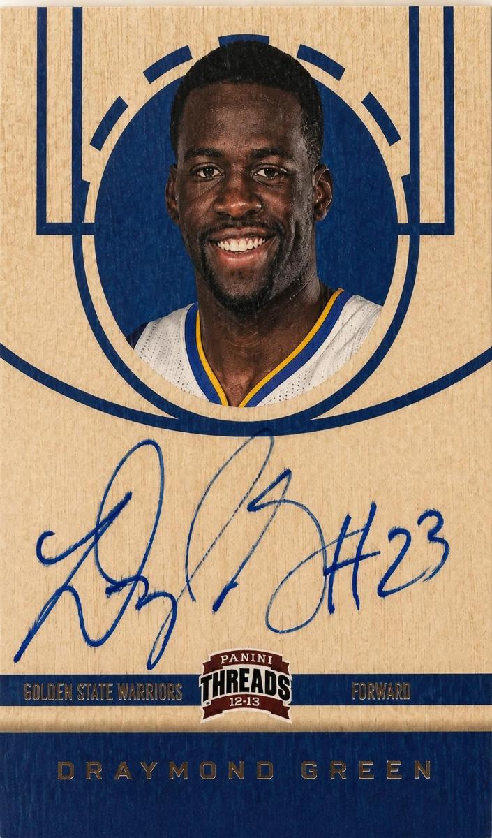 2012 Panini Threads Basketball Draymond Green #235 PSA 9