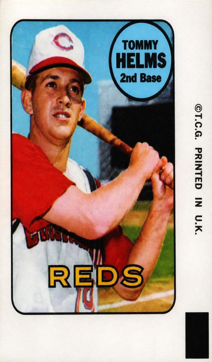 1969 Topps Baseball Tommy Helms #16