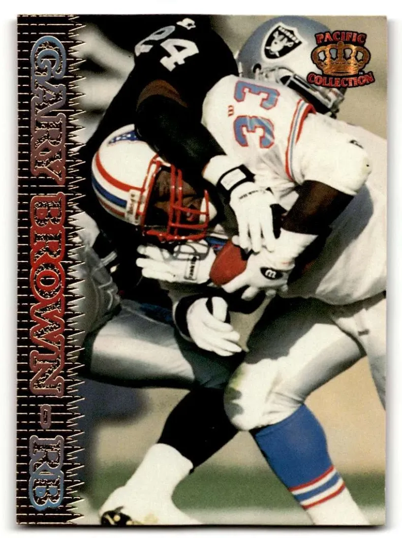 1995 Pacific Football Gary Brown #435