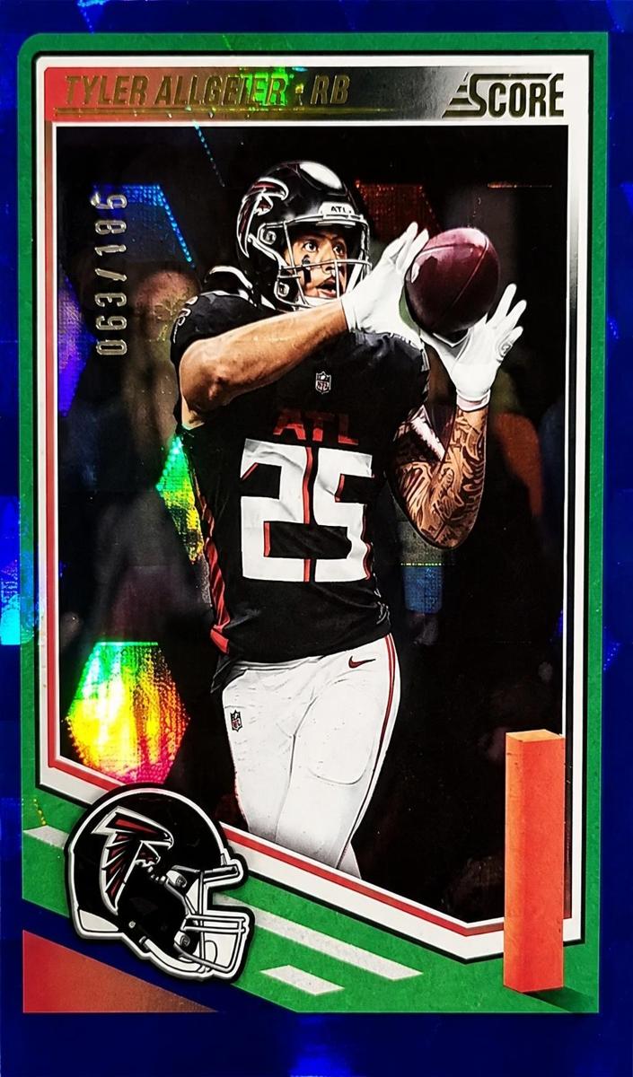 2025 Panini Score Football Cubic Tyler Allgeier #56