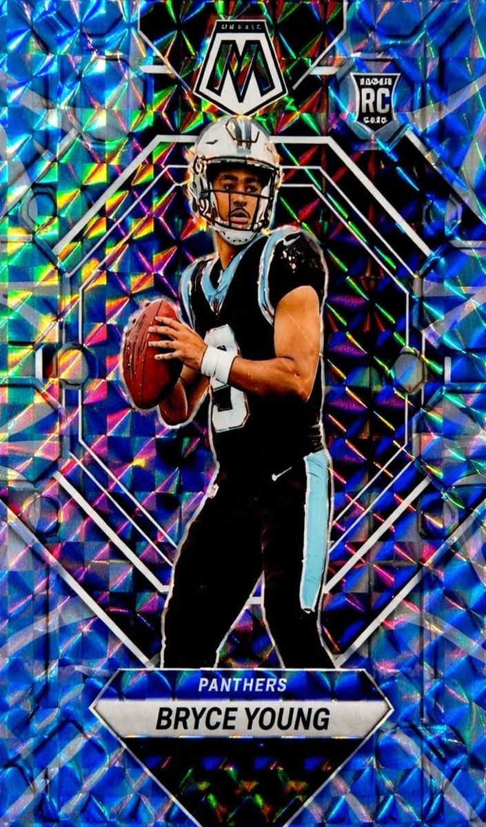 2023 Panini Mosaic Football Reactive Blue Bryce Young #290