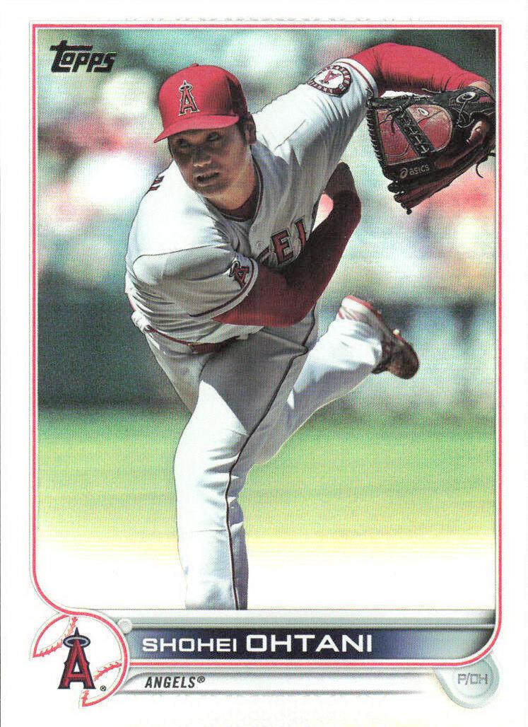 2022 Topps Baseball Rainbow Foil Shohei Ohtani #660 PSA 9