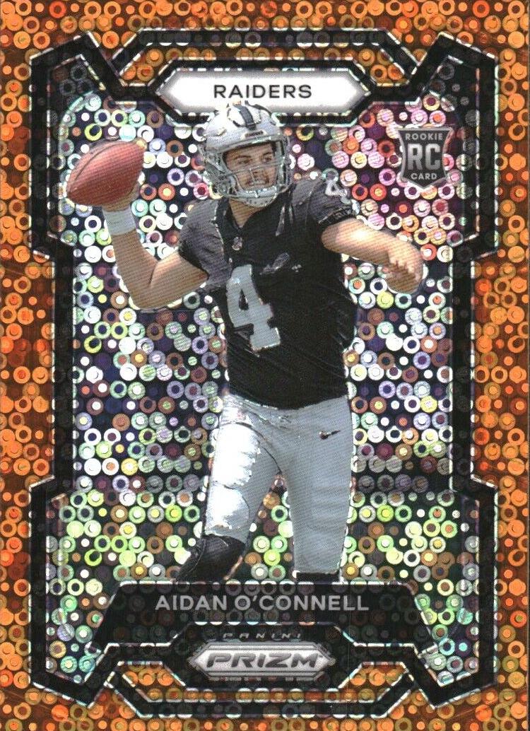 2023 Panini Prizm Football Disco Aidan O'Connell #360