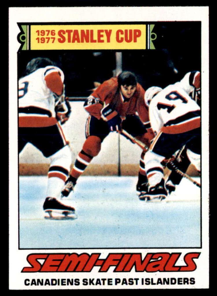 1977 Topps Hockey Semi-Finals #262 PSA 8