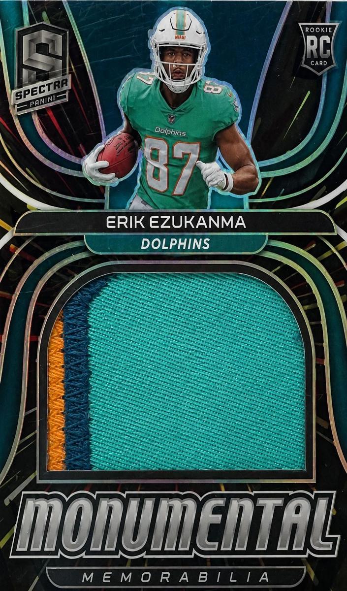 2022 Panini Spectra Football Hyper Erik Ezukanma #MME-EEZ