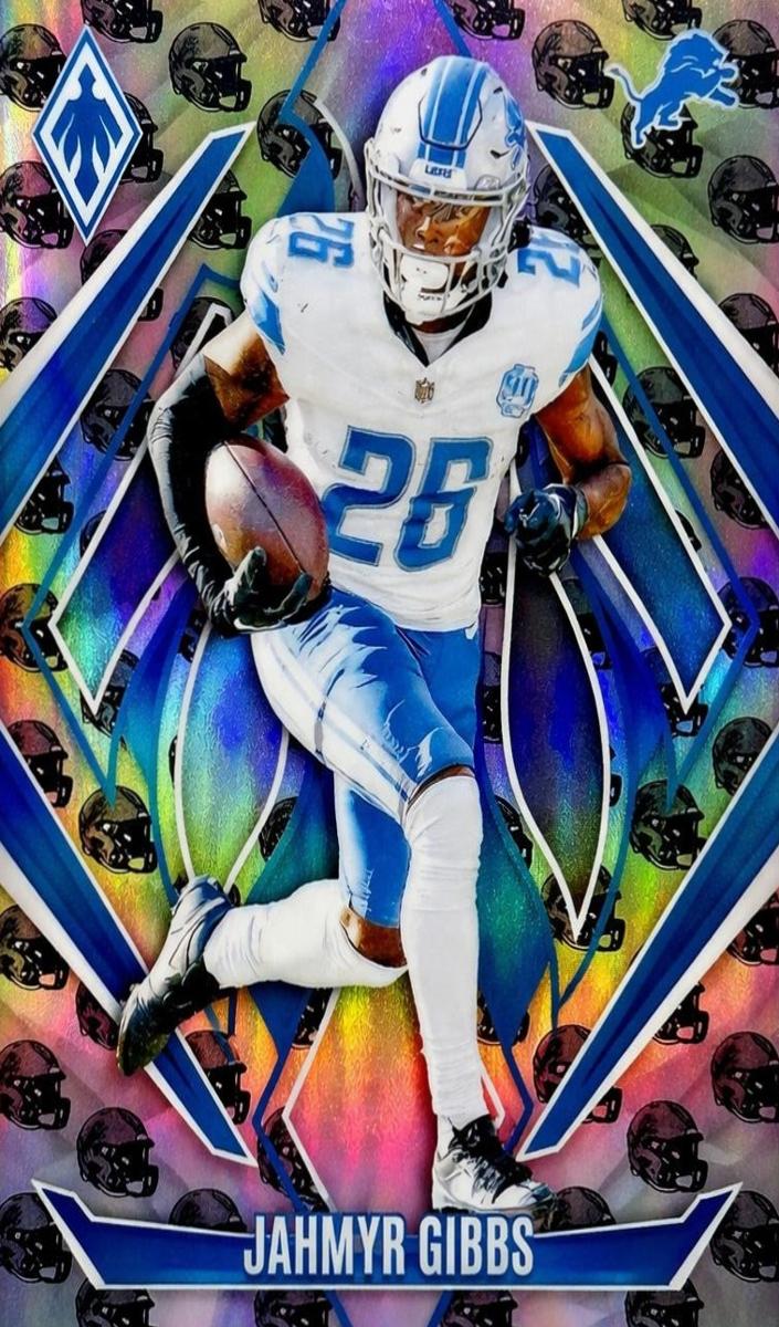 2024 Panini Phoenix Football Team Helmet Jahmyr Gibbs #69