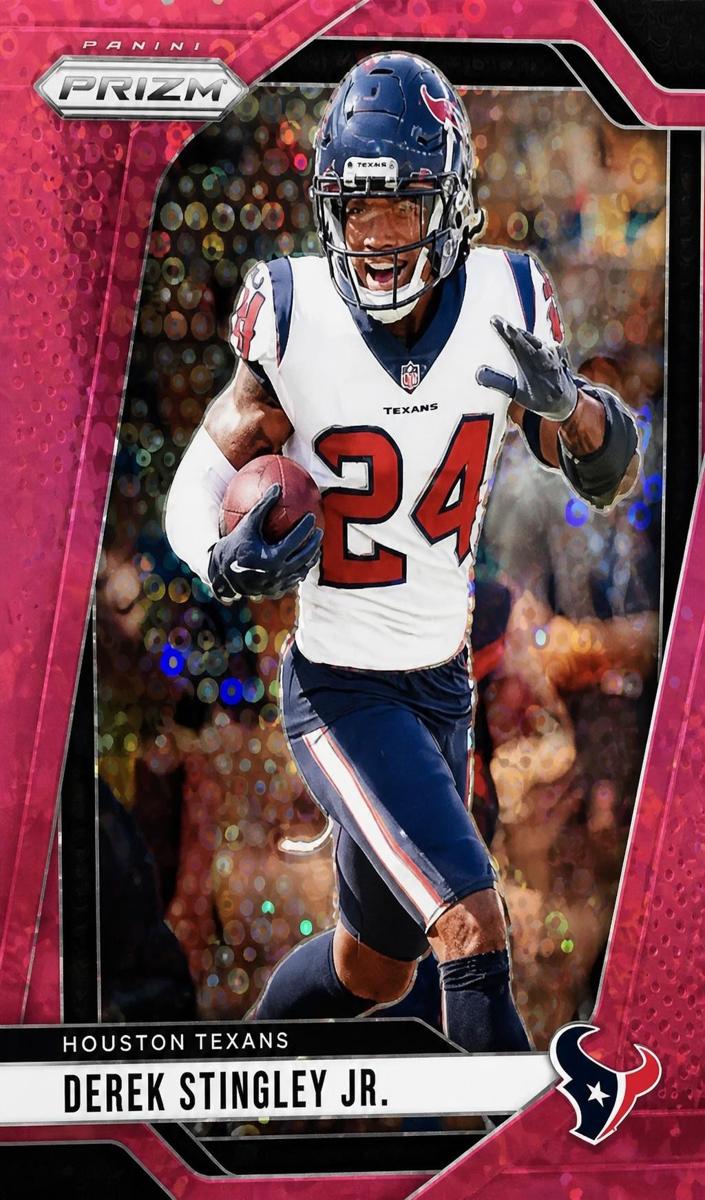 2024 Panini Prizm Football No Huddle Pink Derek Stingley Jr. #119