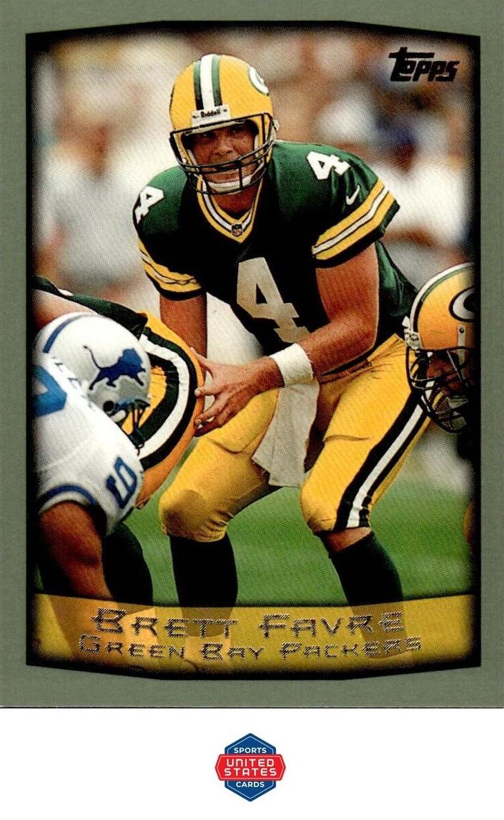 1999 Topps Football Brett Favre #250