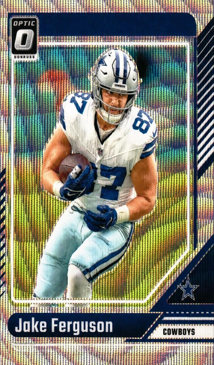 2024 Donruss Optic Football Wave Jake Ferguson #54