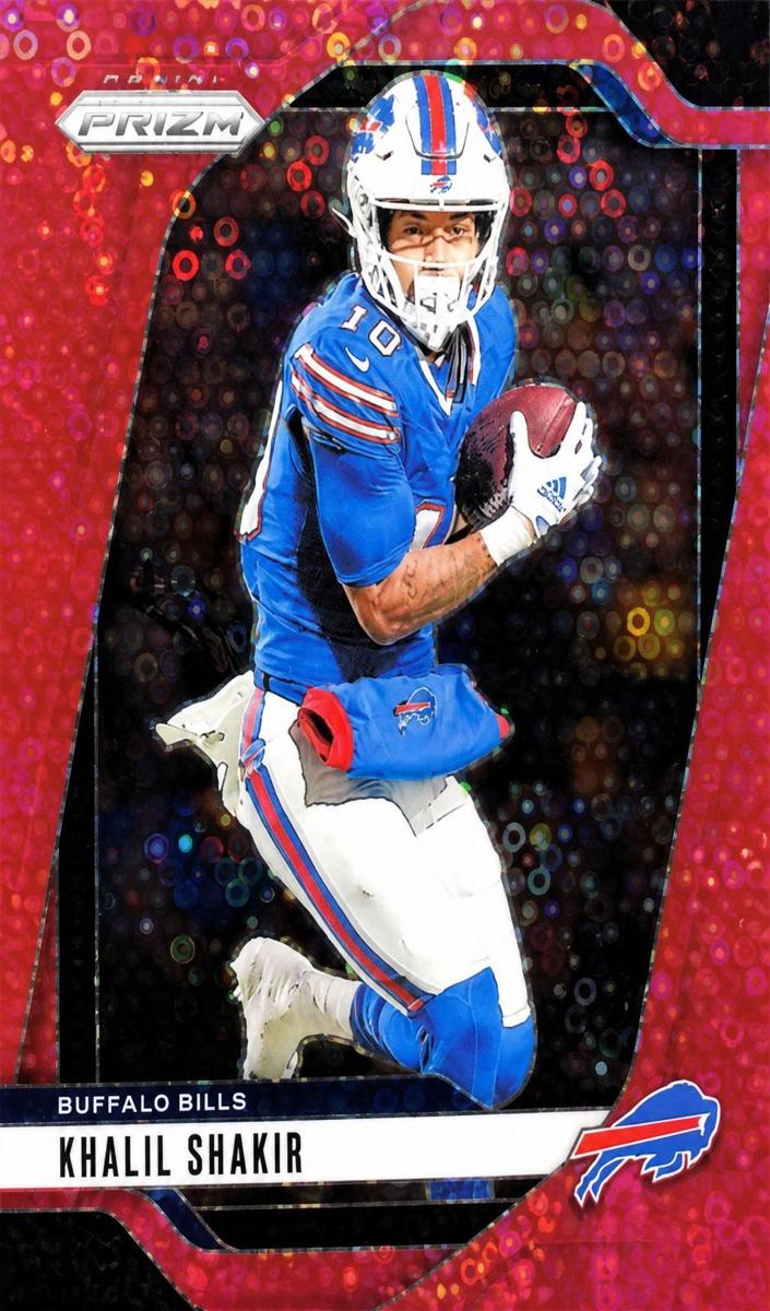 2024 Panini Prizm Football No Huddle Pink Khalil Shakir #31