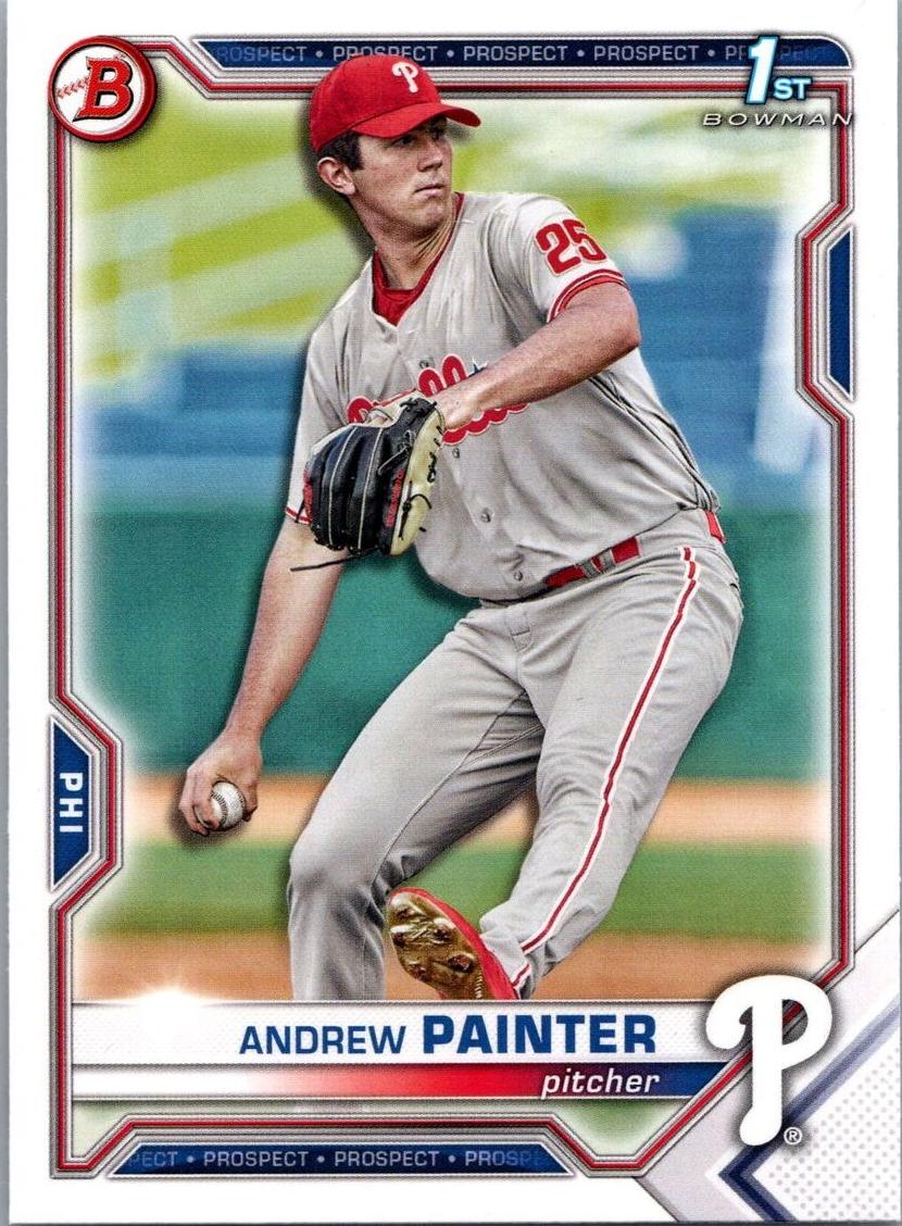 2021 Bowman Draft Baseball Andrew Painter #BD-10