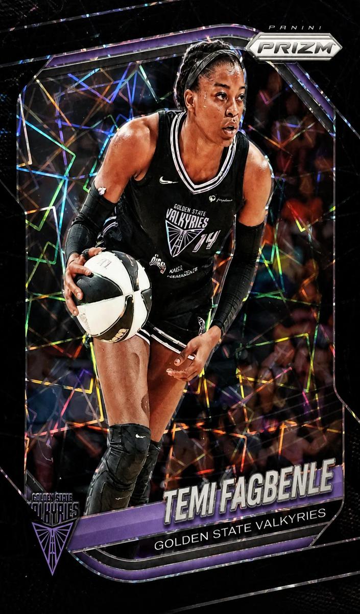 2025 Panini Prizm WNBA Basketball Black Velocity Temi Fagbenle #68