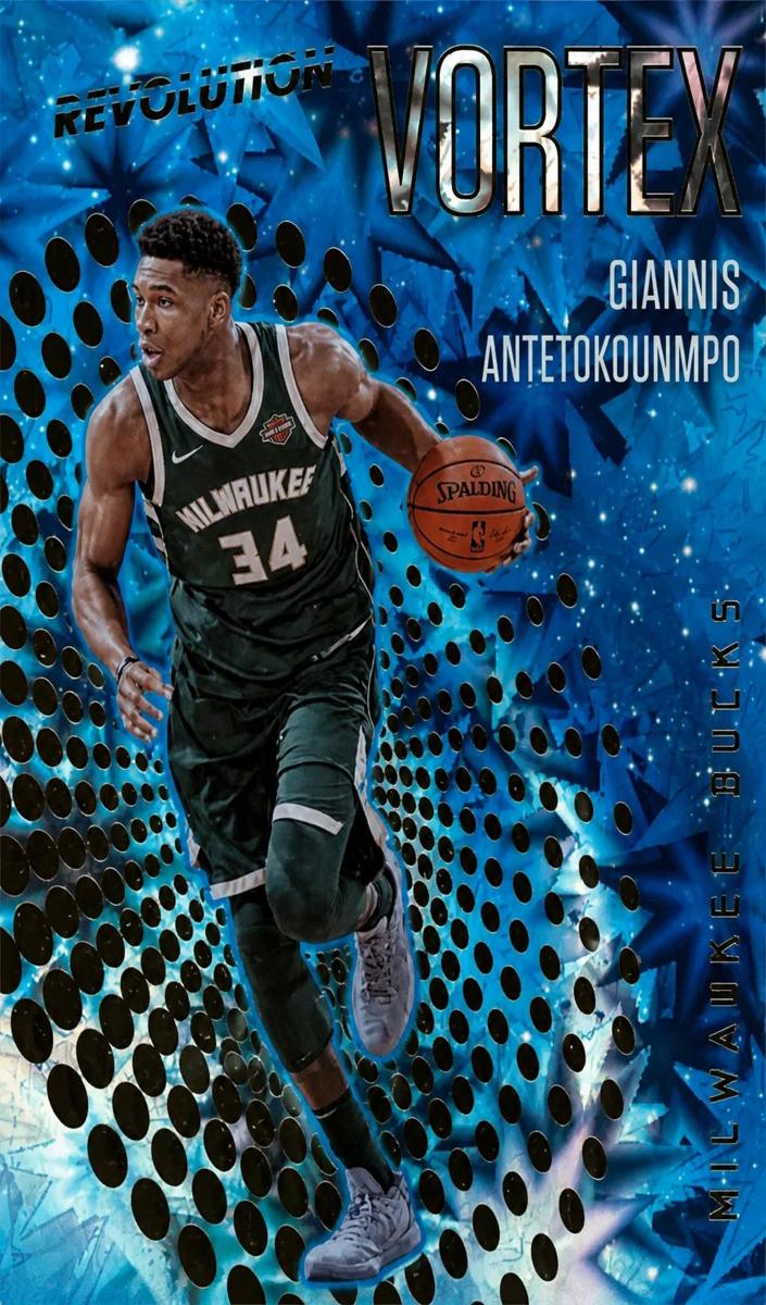 2017 Panini Revolution Basketball Impact Giannis Antetokounmpo #14