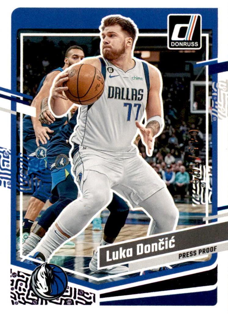 2023 Panini Donruss Basketball Press Proof Purple Luka Doncic #141