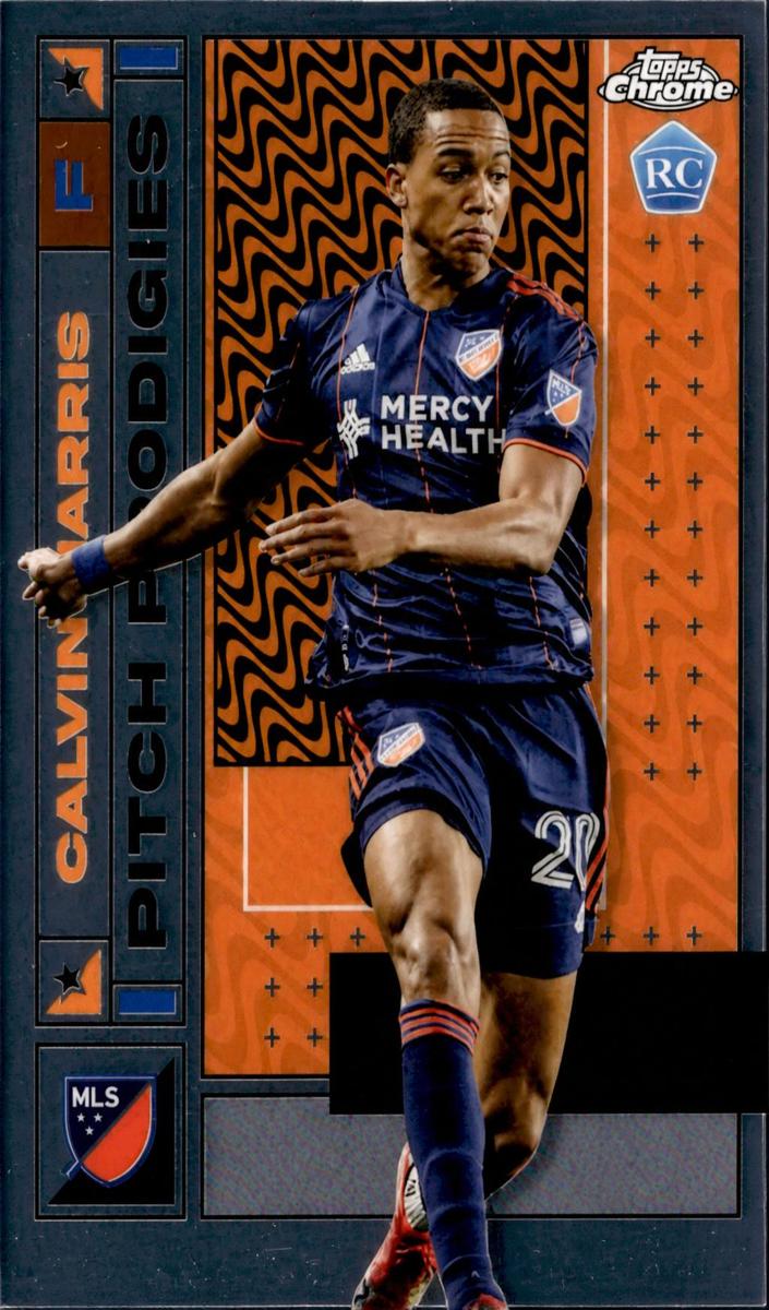 2022 Topps Chrome MLS Soccer Calvin Harris #46