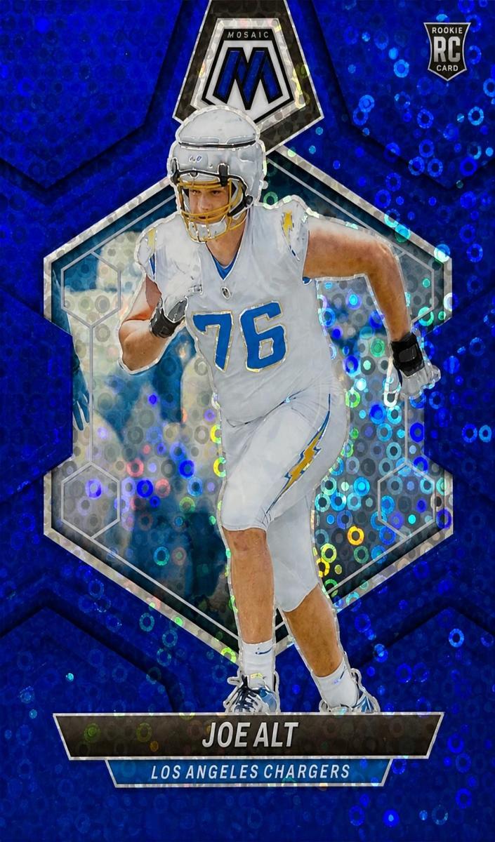 2024 Panini Mosaic Football No Huddle Blue Joe Alt #305