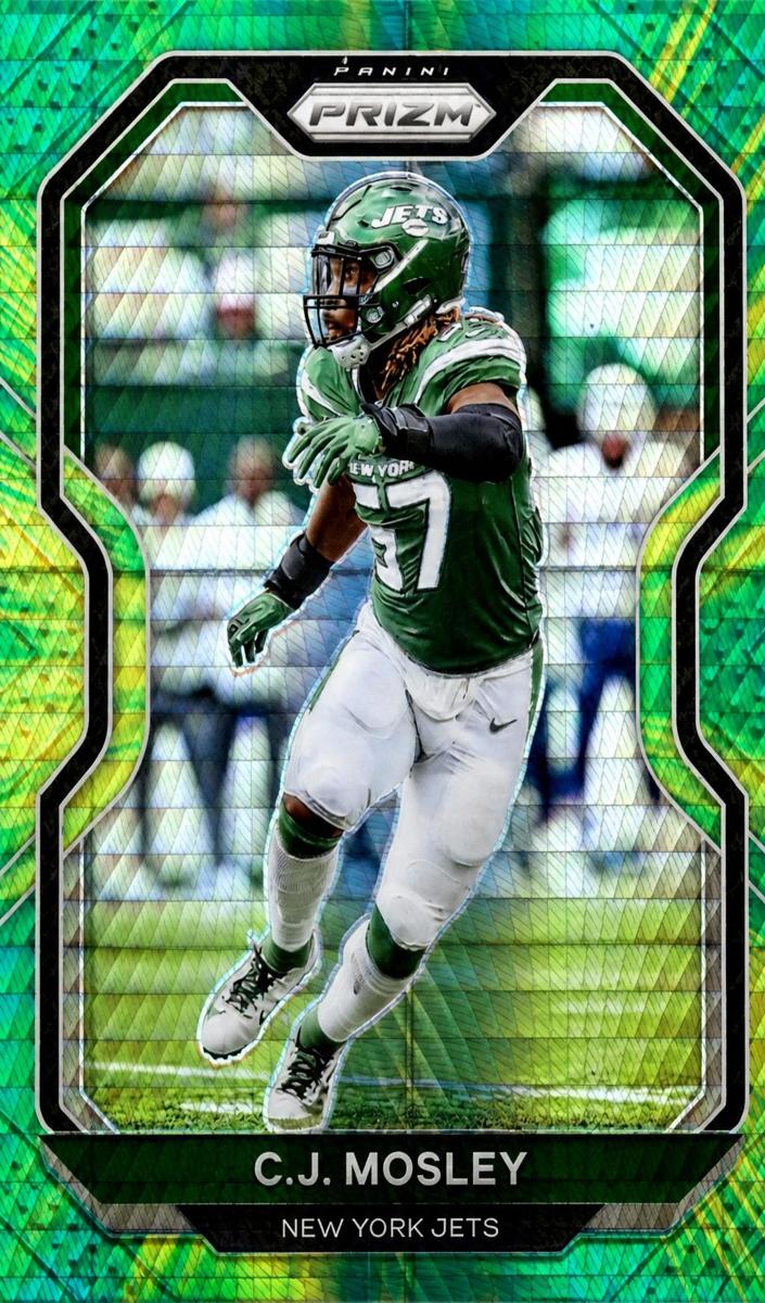 2020 Panini Prizm Football Hyper C.J. Mosley #34