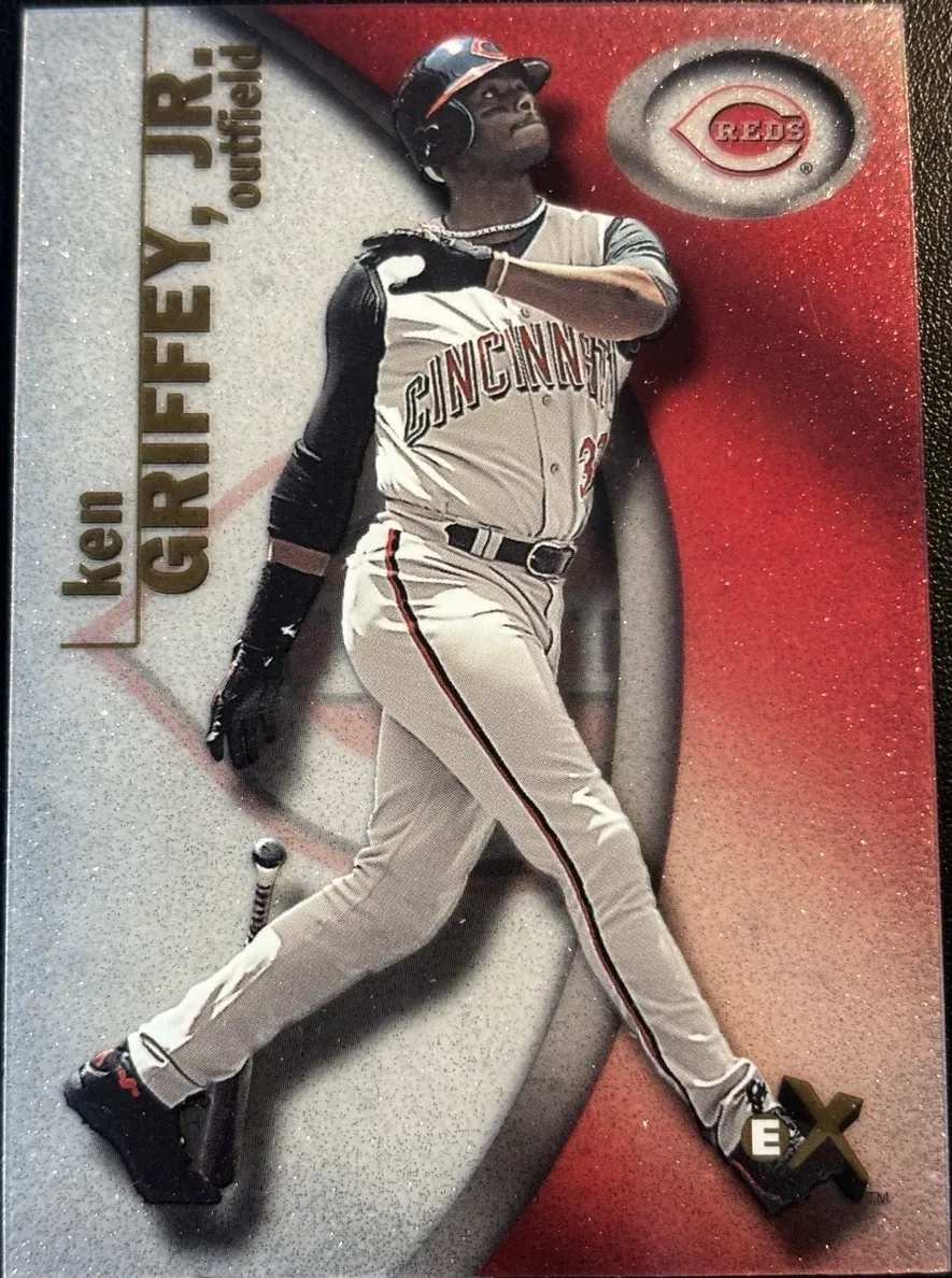 2001 Fleer E-X Baseball Ken Griffey Jr. #23 SGC 8