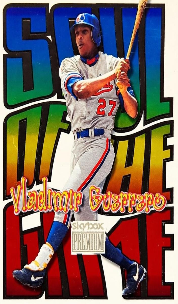 1999 Skybox Premium Baseball Vladimir Guerrero #2SG PSA 8