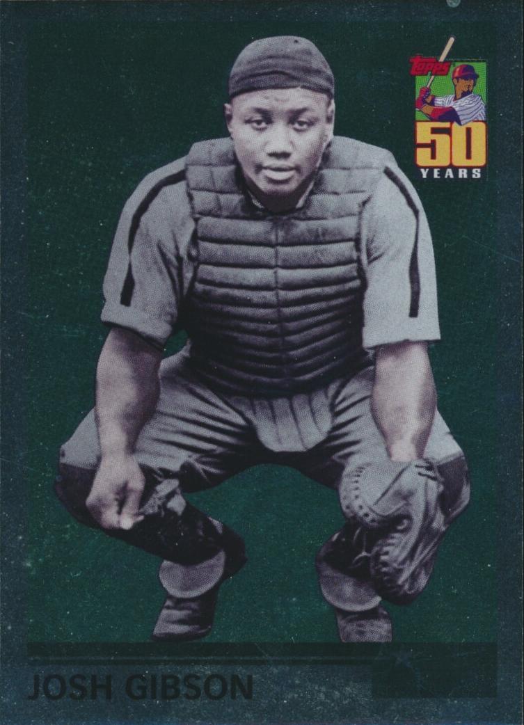 2001 Topps Baseball Josh Gibson #WCB1 PSA 9