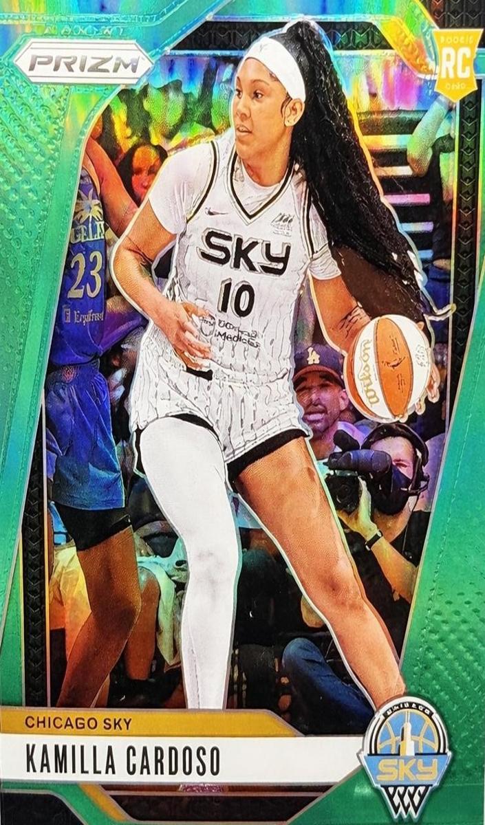 2024 Panini Prizm WNBA Basketball Green Kamilla Cardoso #93