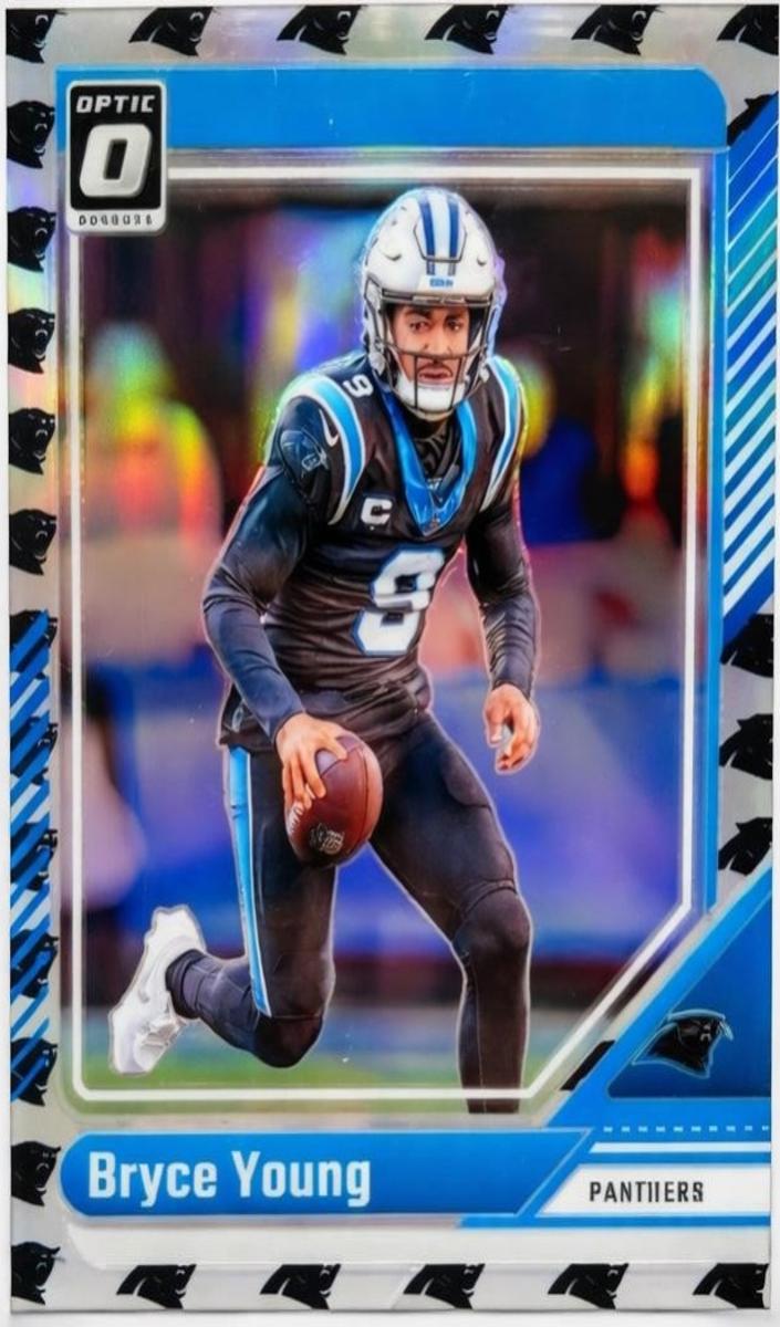 2024 Donruss Optic Football Team Logo Bryce Young #26 PSA 9