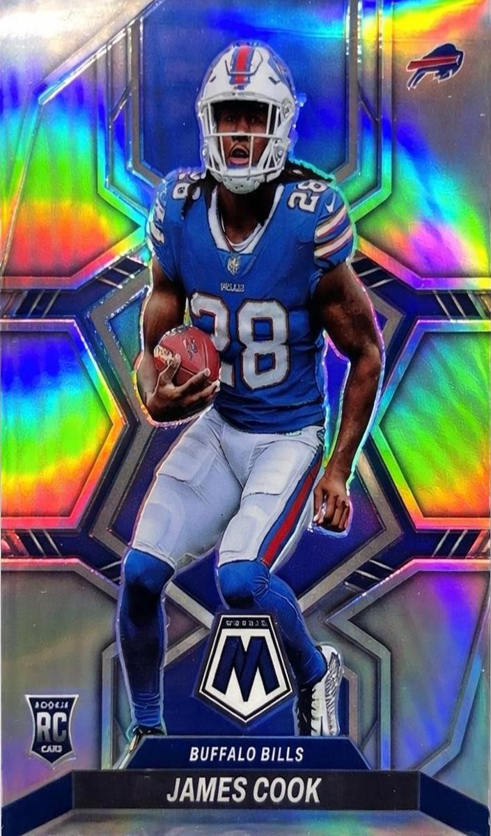 2022 Panini Mosaic Football Silver James Cook #309
