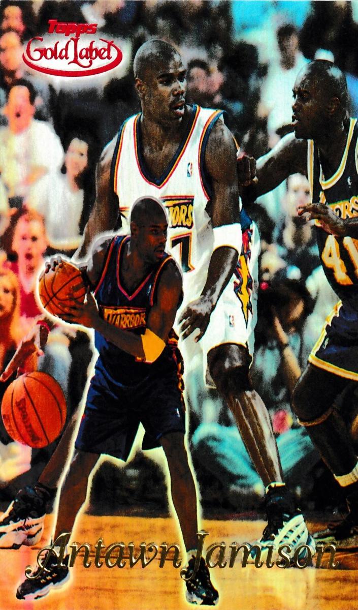 1999 Topps Gold Label Basketball Class 1 Red Label Antawn Jamison #23