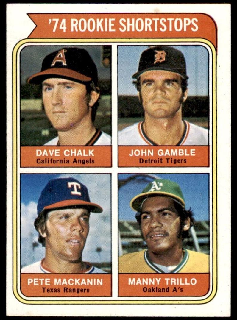 1974 Topps Baseball Rookie Shortstops #597