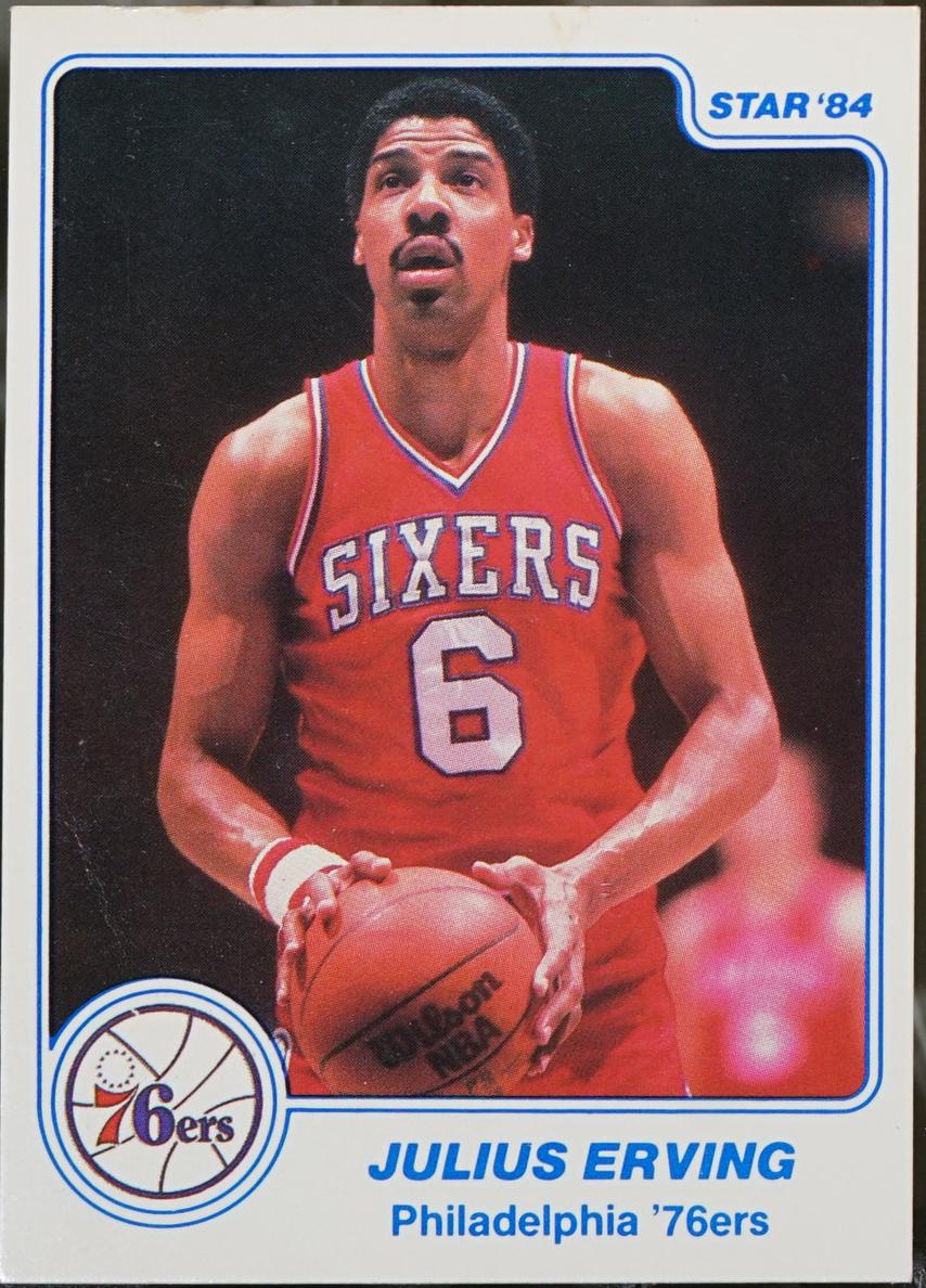 1983 Star Basketball Julius Erving #1 BGS 9