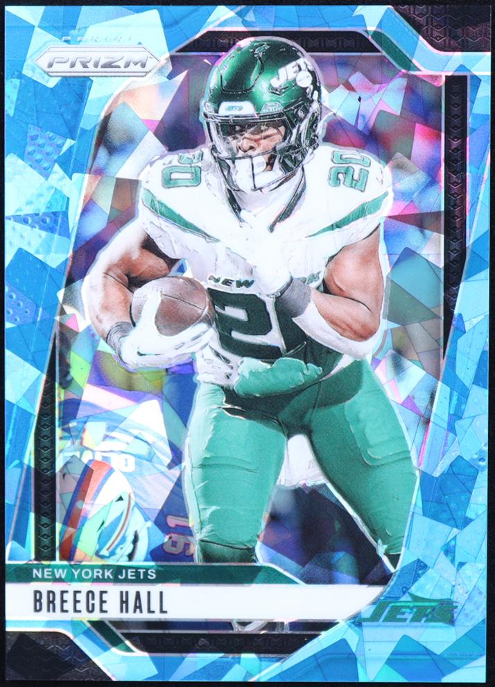 2024 Panini Prizm Football Blue Ice Breece Hall #223