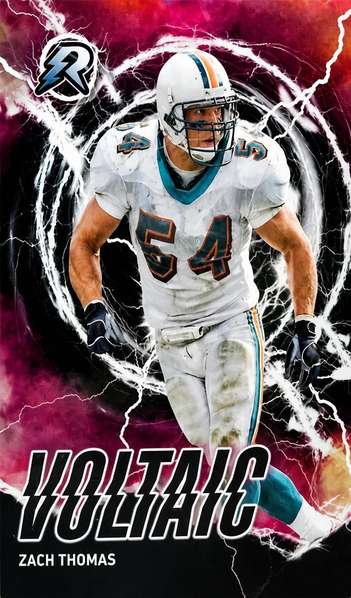2023 Topps Composite Football Pink Refractor Zach Thomas #RV-17