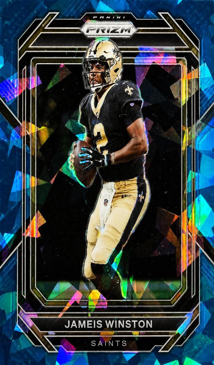 2022 Panini Prizm Football Blue Ice Jameis Winston #207