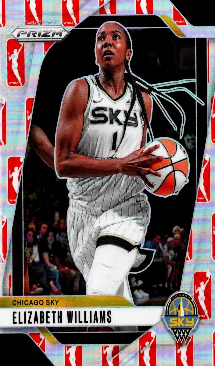 2024 Panini Prizm WNBA Basketball WNBA Logo Elizabeth Williams #24