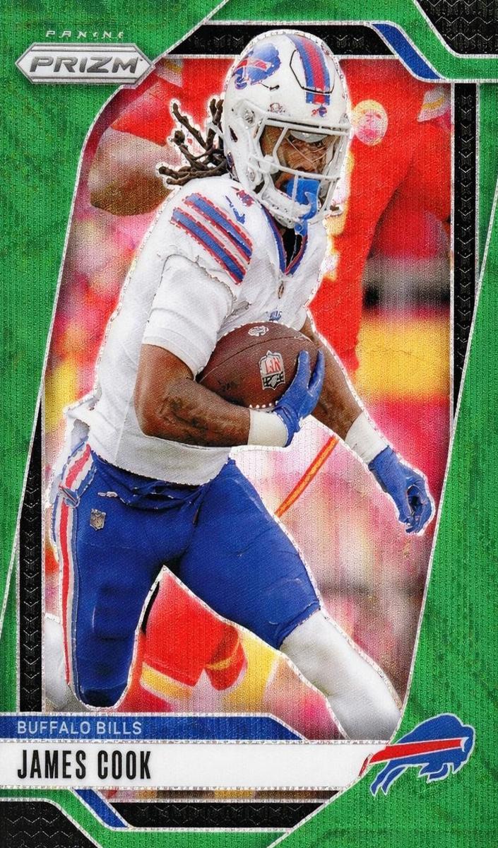 2024 Panini Prizm Football Green James Cook #29