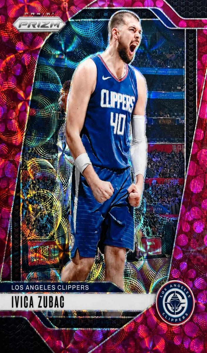 2024 Panini Prizm Basketball Plum Blossom Ivica Zubac #39