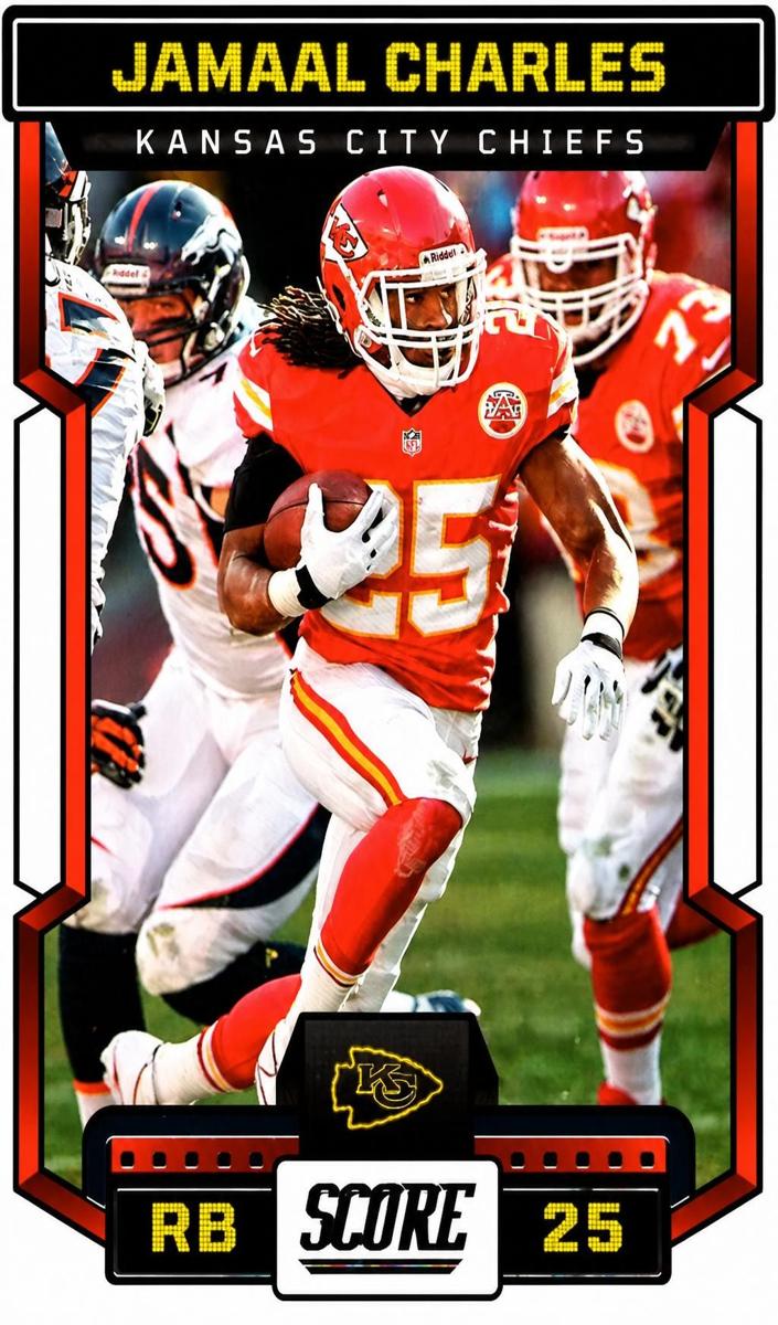2023 Panini Score Football Jamaal Charles #131