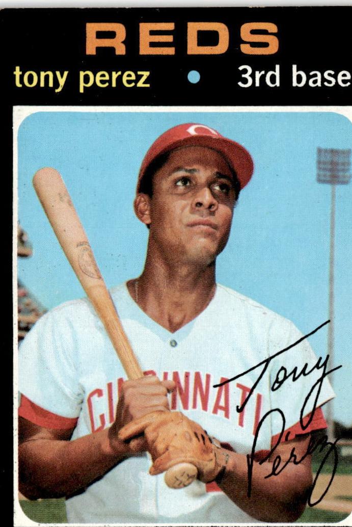 1971 Topps Baseball Tony Perez #580 PSA 9