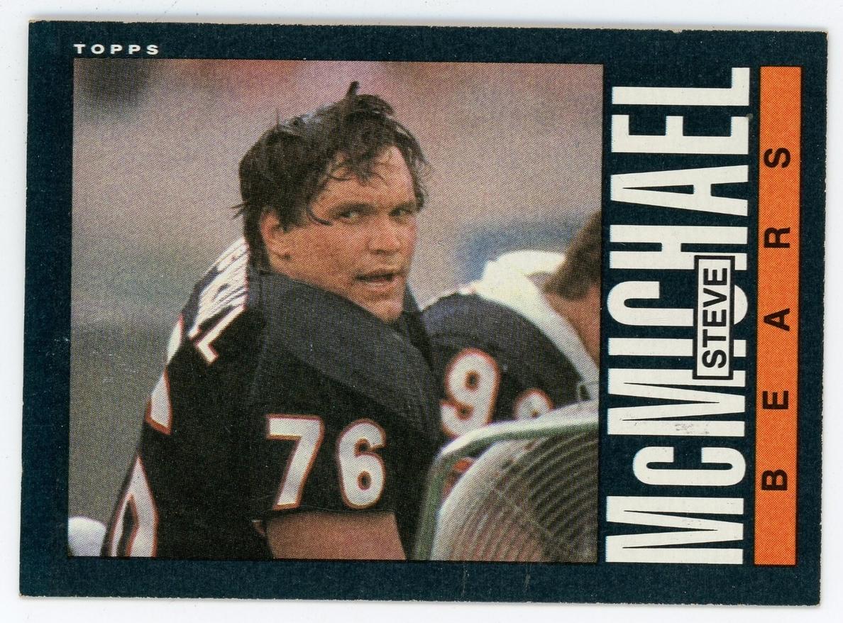 1985 Topps Football Steve McMichael #32