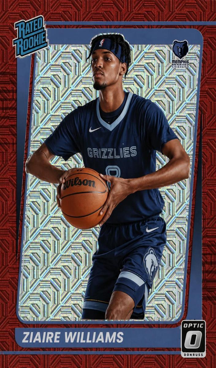 2021 Donruss Optic Basketball Choice Ziaire Williams #198 PSA 9