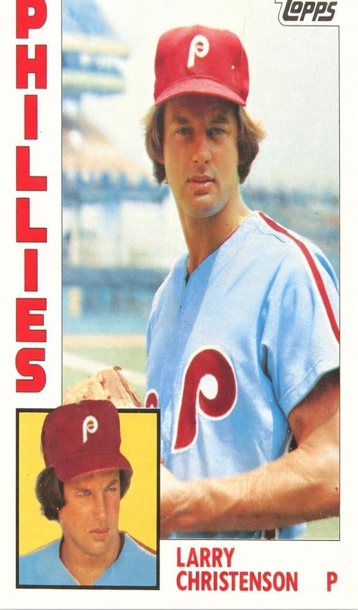 1984 Topps Baseball Larry Christenson #252