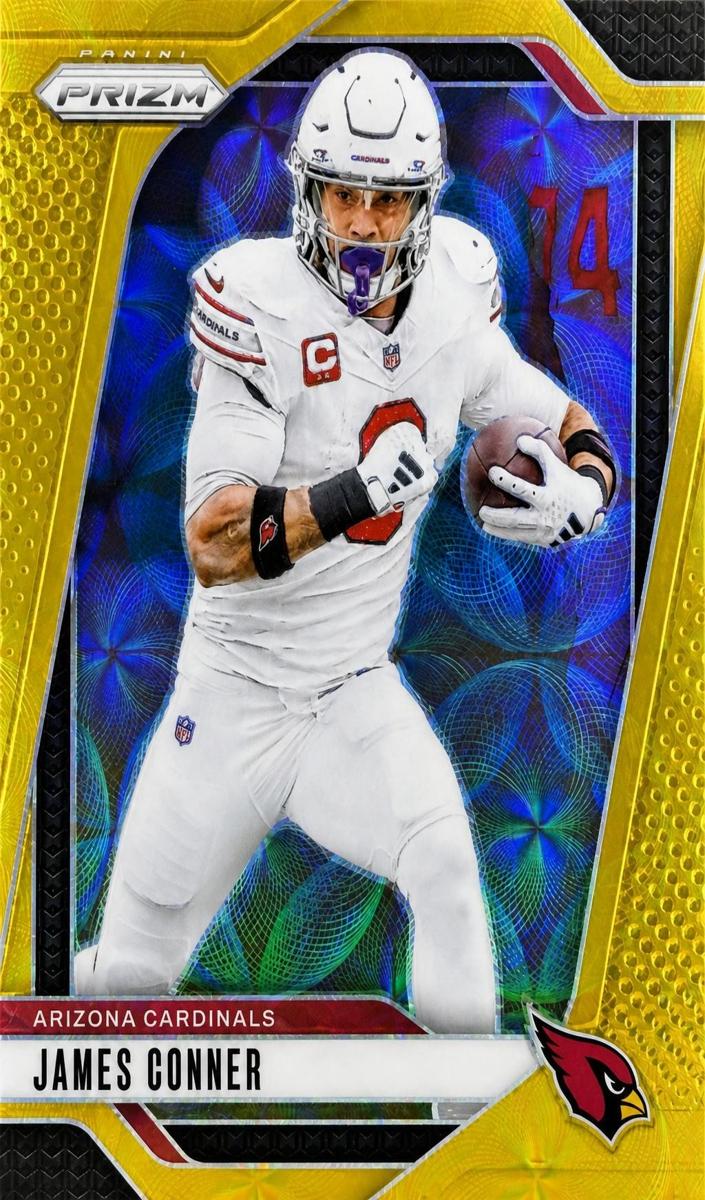 2024 Panini Prizm Football Choice Gold James Conner #2
