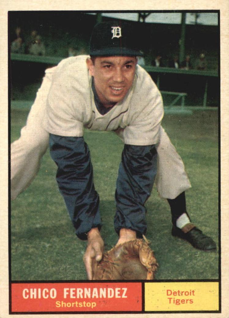 1961 Topps Baseball Chico Fernandez #112