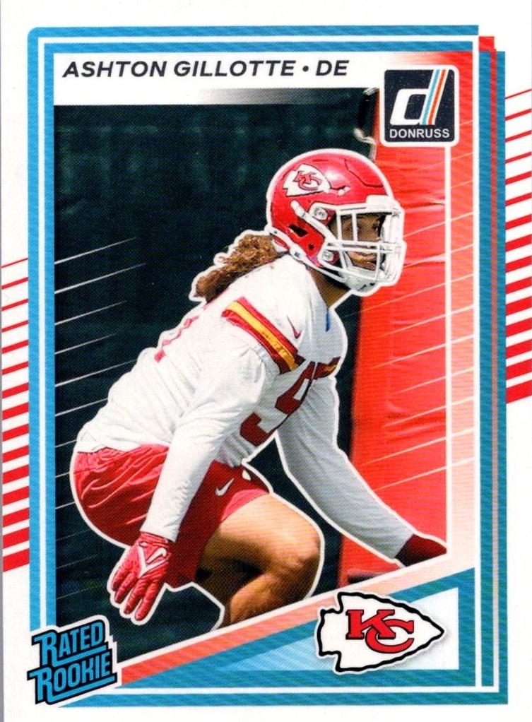 2025 Panini Donruss Football Ashton Gillotte #353